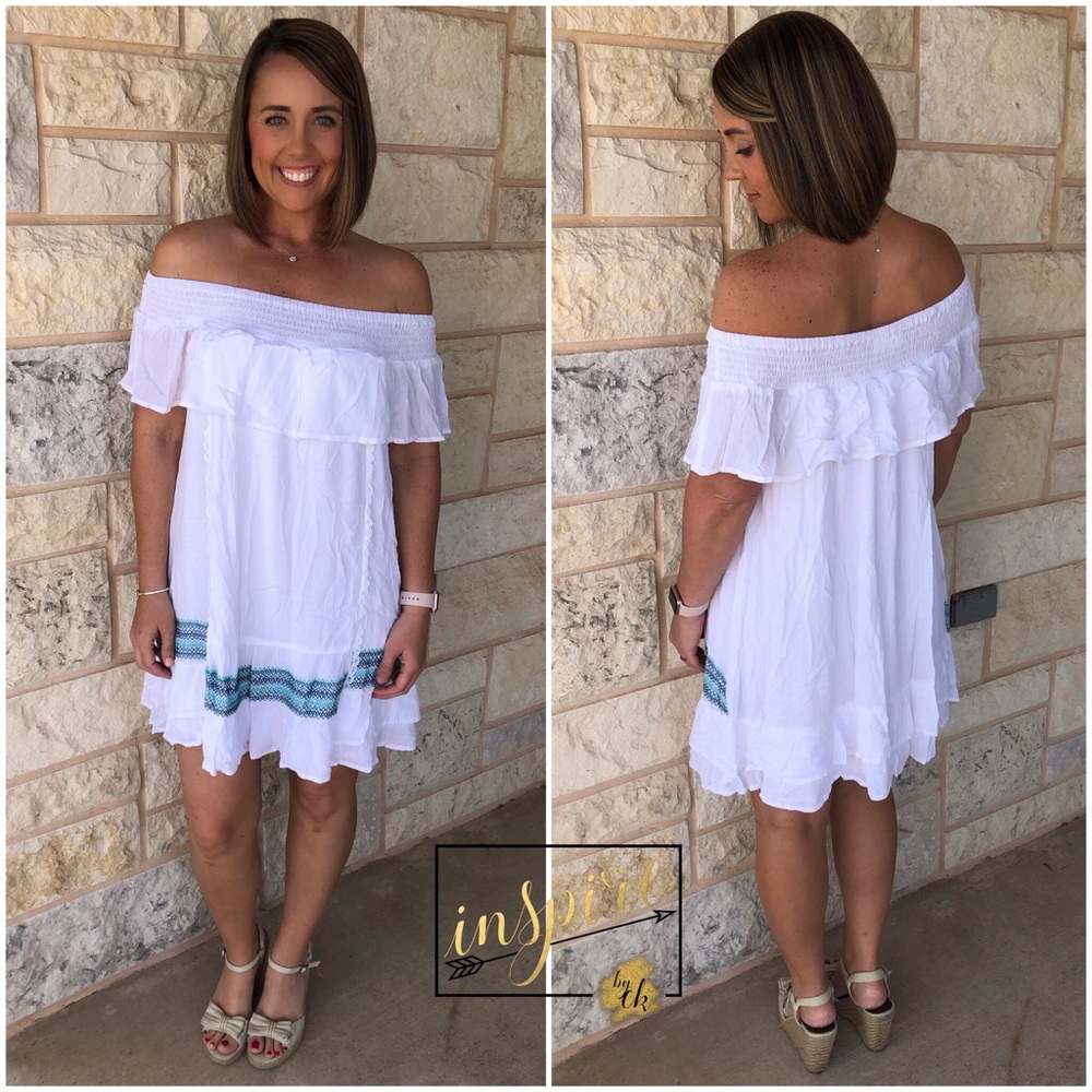 Alexis Embroidered Dress